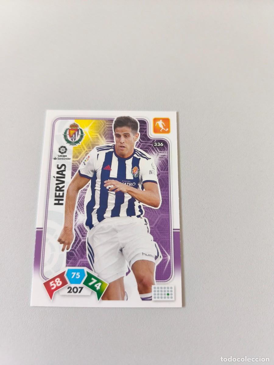 Cromos de f&uacute;tbol: ADRENALYN XL 2019 2020 19 20 HERVIAS REAL VALLADOLID 336 H4