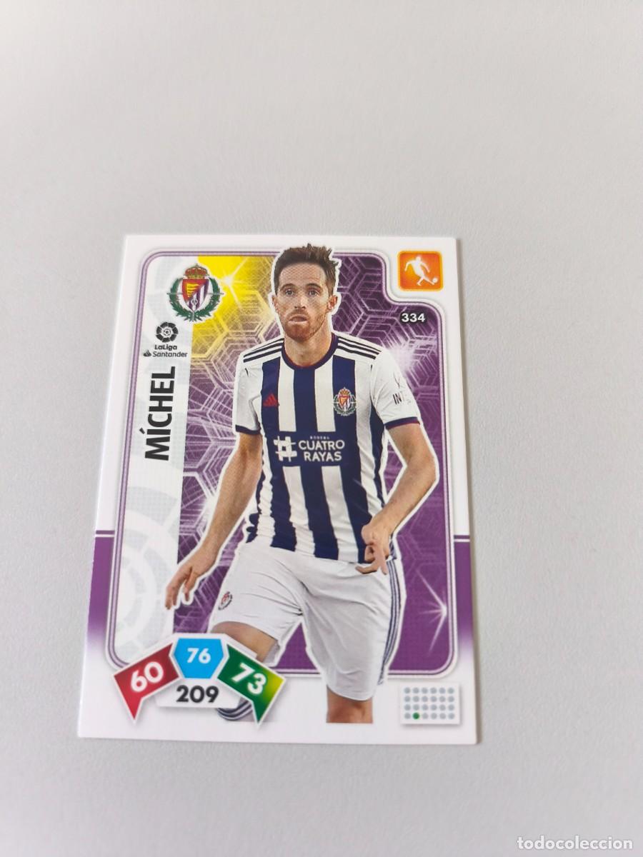 Cromos de f&uacute;tbol: ADRENALYN XL 2019 2020 19 20 MICHEL REAL VALLADOLID 334 H4