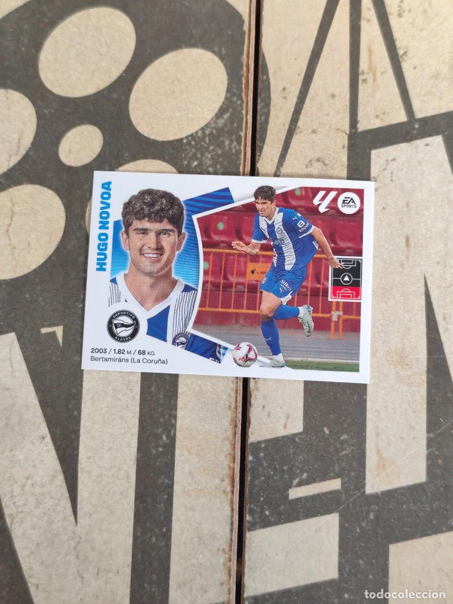 Cromos de f&uacute;tbol: Hugo Novia N&deg; 5Alav&eacute;s Liga Este 24/25 sin pegar
