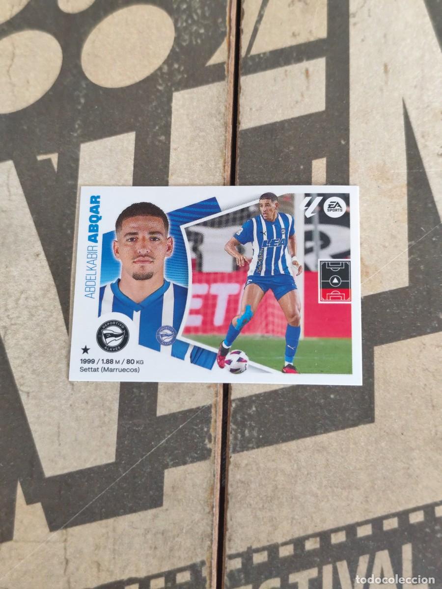 Cromos de f&uacute;tbol: Abqar N&deg; 8 Alav&eacute;s Liga Este 24/25 sin pegar