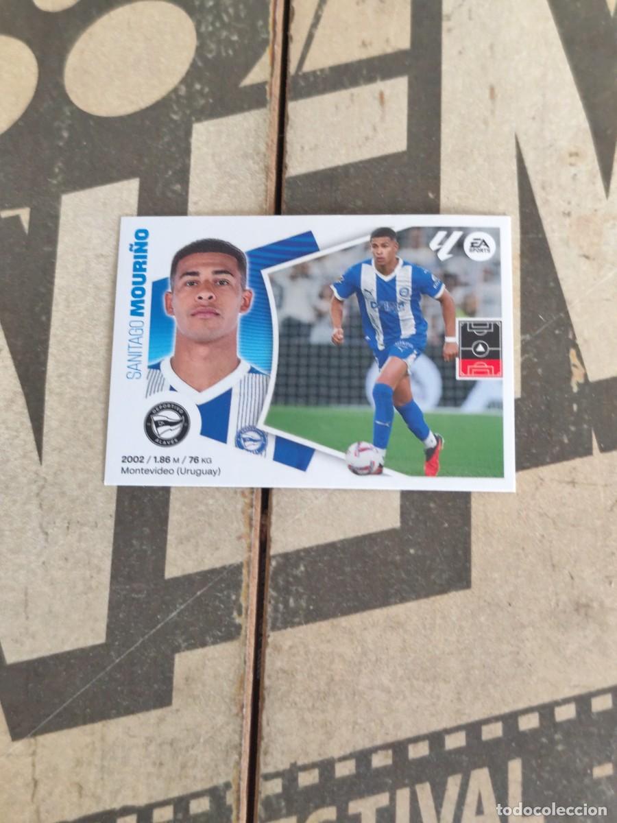 Cromos de Futebol: Mouri&ntilde;o N&deg; 9 Bis Coloca Alav&eacute;s Liga Este 24/25 sin pegar