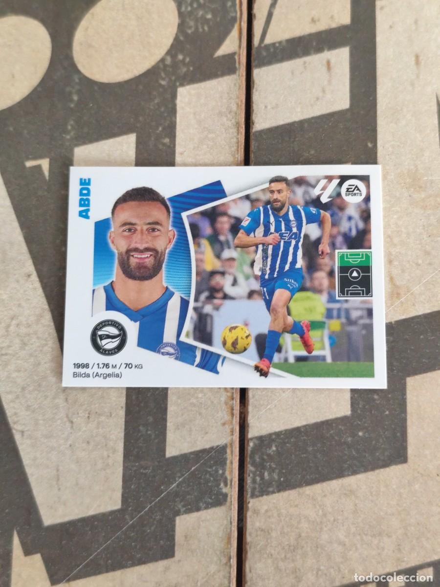 Cromos de Futebol: Abde N&deg; 19 Alav&eacute;s Liga Este 24/25 sin pegar
