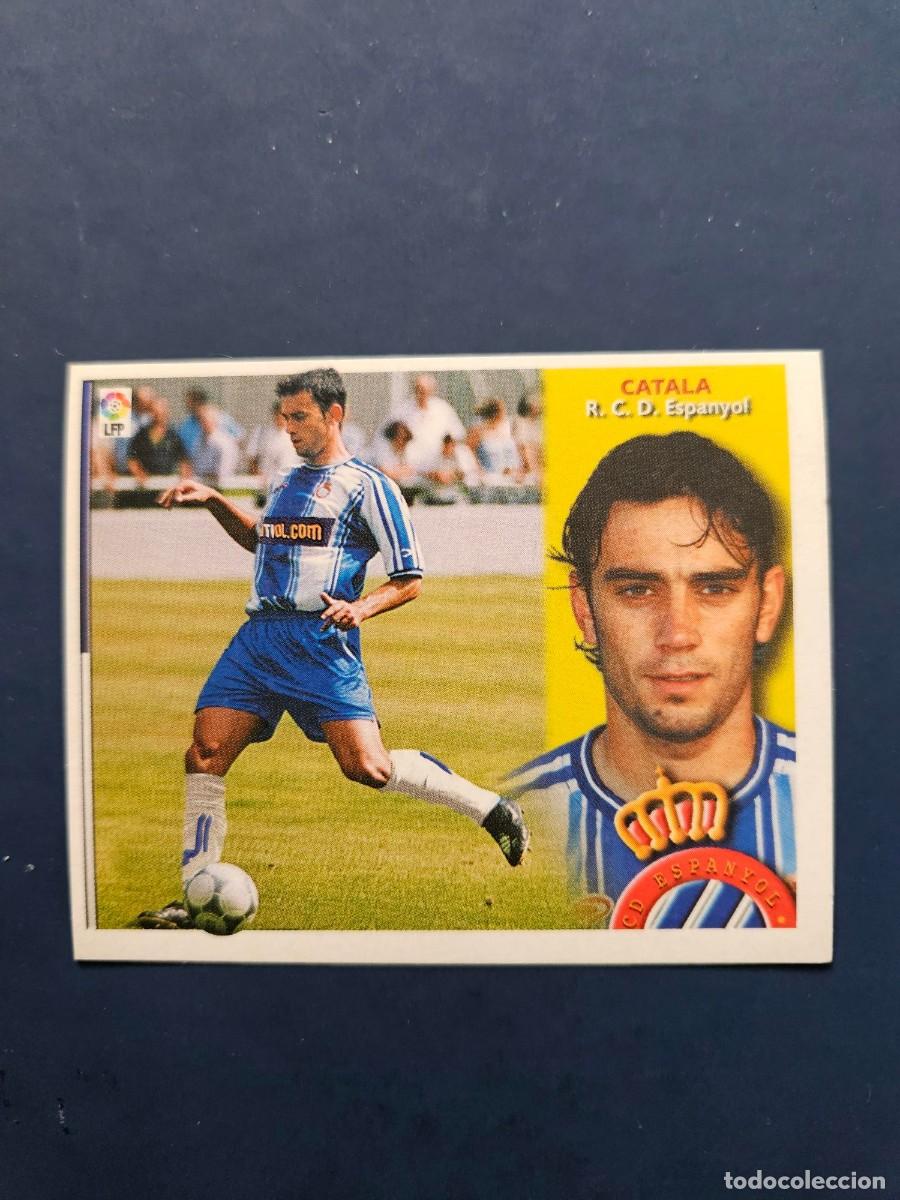 Cromos de f&uacute;tbol: CATALA ESPANYOL ESPA&Ntilde;OL LIGA ESTE 02 03 2002 2003 SIN PEGAR NUNCA PEGADO