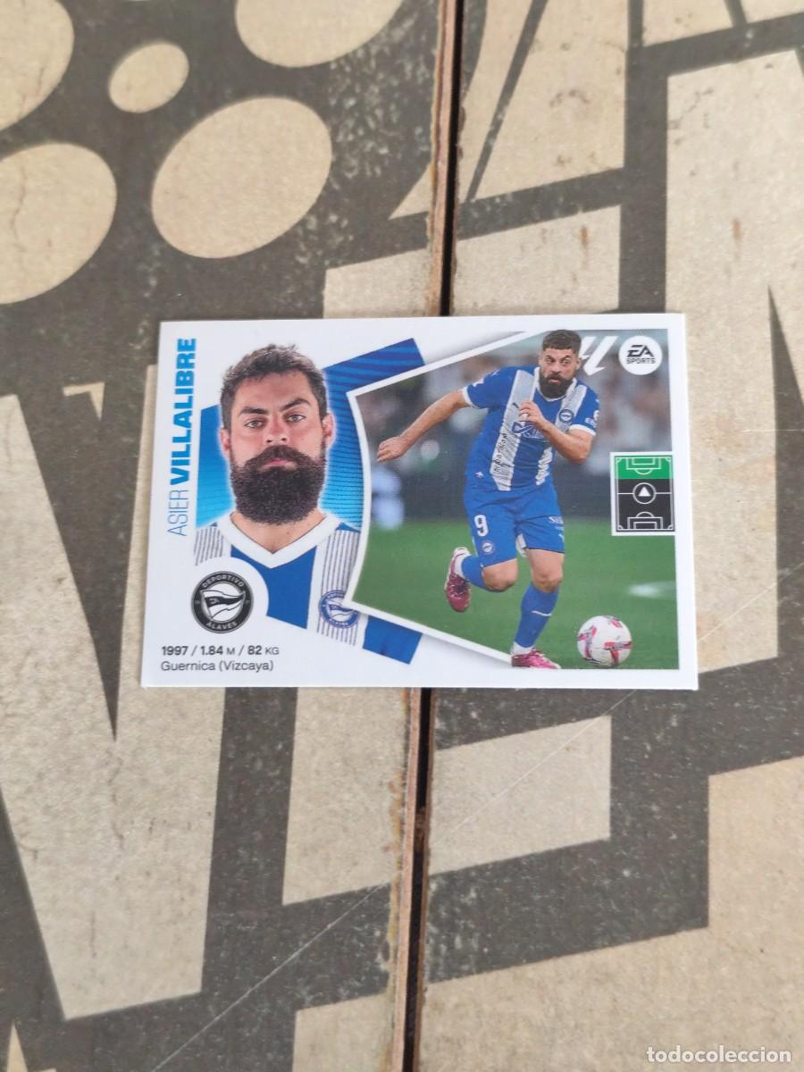 Cromos de f&uacute;tbol: Villalibre N&deg; 19 Bis Coloca Alav&eacute;s Liga Este 24/25 sin pegar