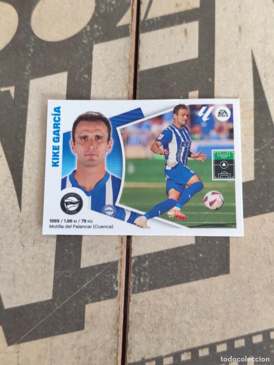 Cromos de f&uacute;tbol: Kike Garc&iacute;a N&deg; 20 Alav&eacute;s Liga Este 24/25 sin pegar
