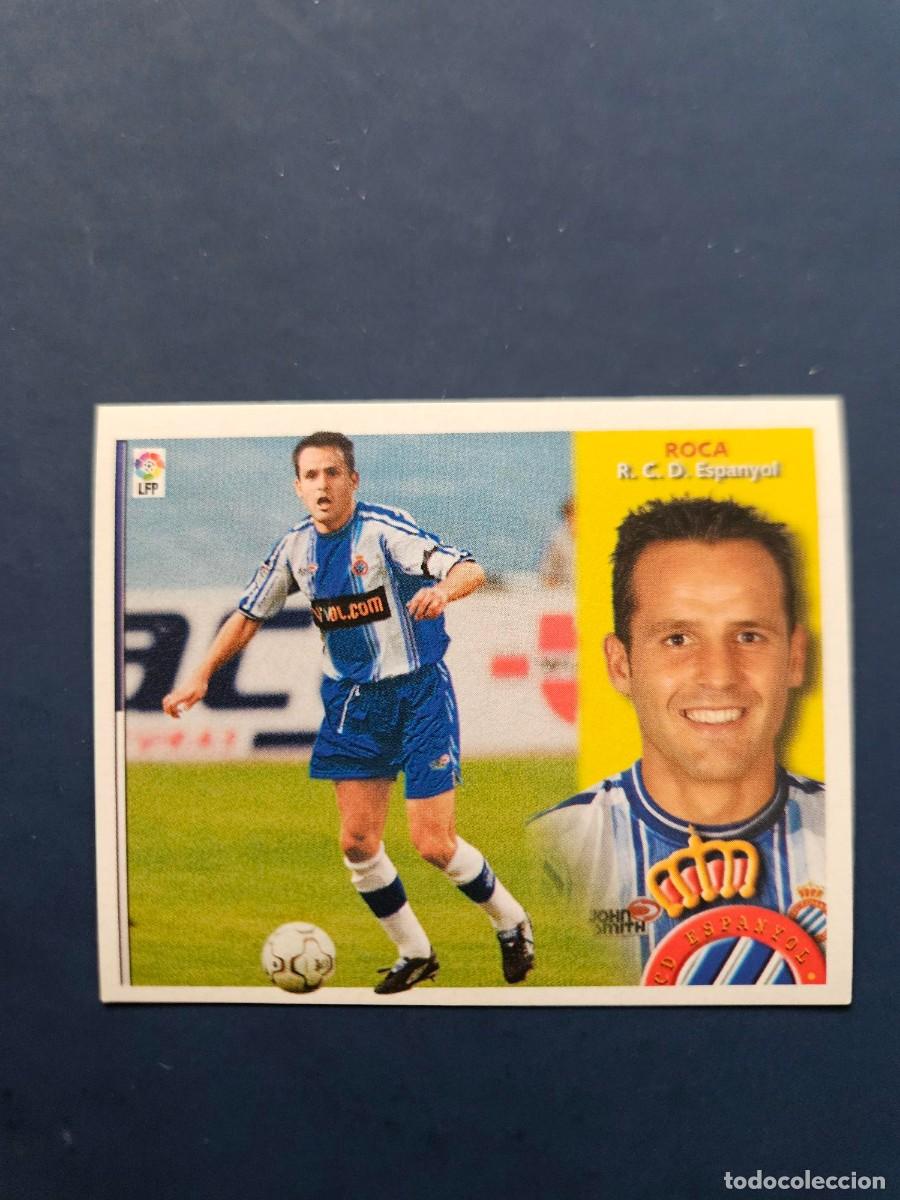 Cromos de f&uacute;tbol: ROCA ESPANYOL ESPA&Ntilde;OL LIGA ESTE 02 03 2002 2003 SIN PEGAR NUNCA PEGADO