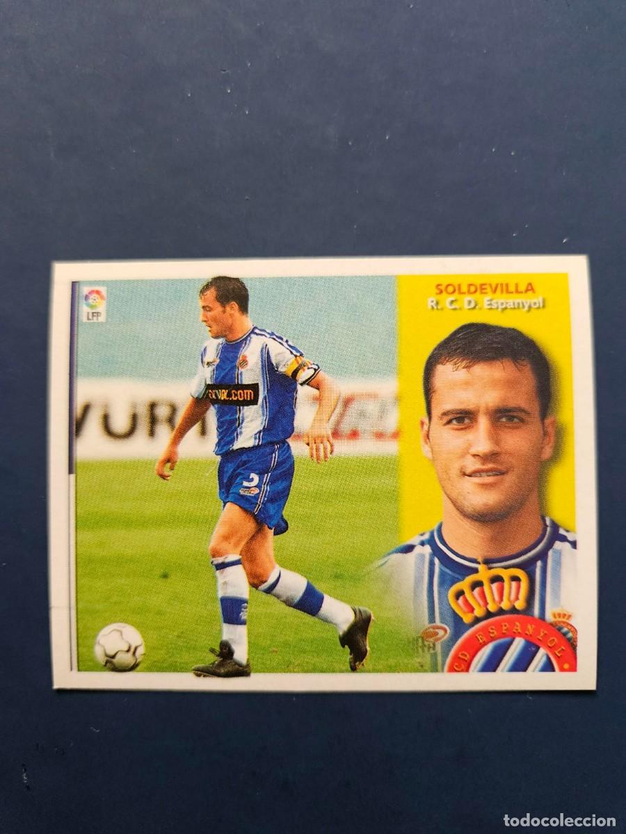 Cromos de f&uacute;tbol: SOLDEVILLA ESPANYOL ESPA&Ntilde;OL LIGA ESTE 02 03 2002 2003 SIN PEGAR NUNCA PEGADO