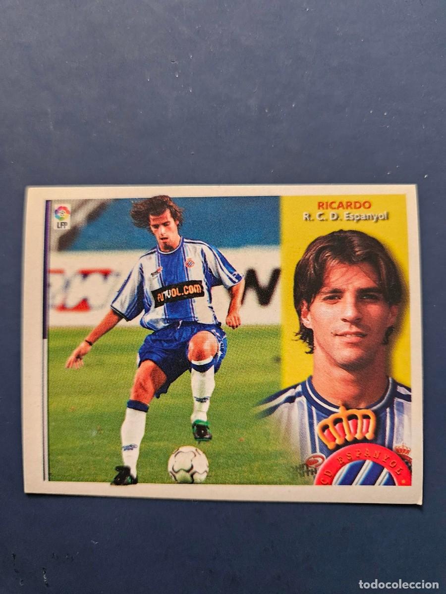 Cromos de f&uacute;tbol: RICARDO ESPANYOL ESPA&Ntilde;OL LIGA ESTE 02 03 2002 2003 SIN PEGAR NUNCA PEGADO