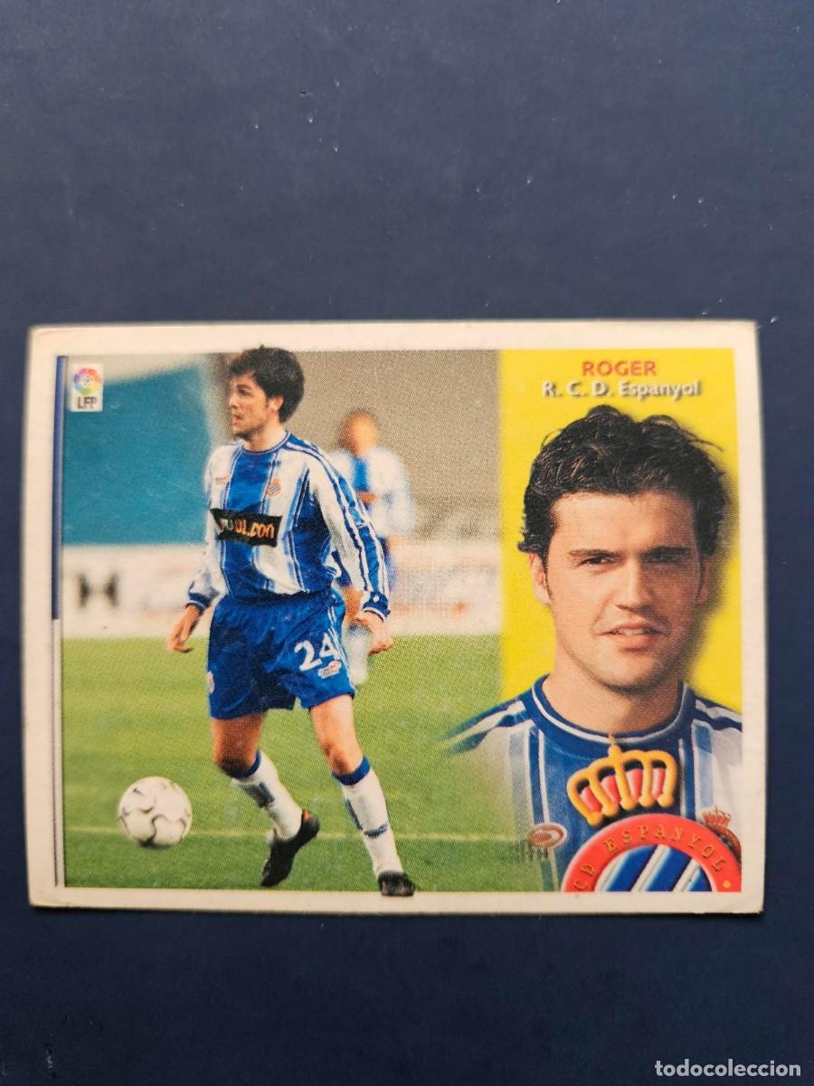 Cromos de f&uacute;tbol: ROGER ESPANYOL ESPA&Ntilde;OL LIGA ESTE 02 03 2002 2003 SIN PEGAR NUNCA PEGADO