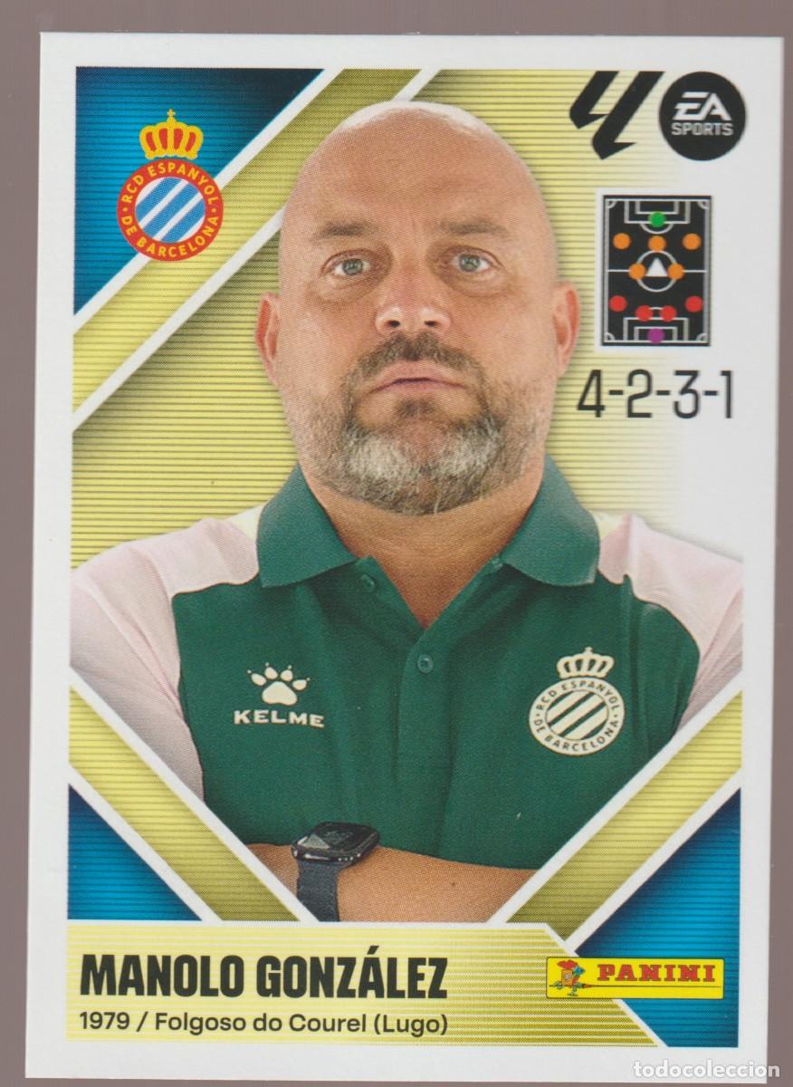 Cromos de f&uacute;tbol: N&ordm; 2 Manolo Gonzalez - Espa&ntilde;ol Liga Este 26 27 Panini
