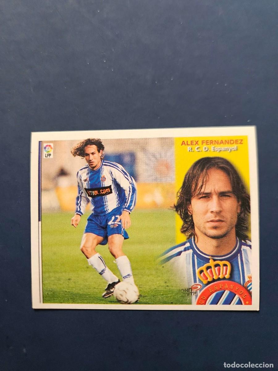 Cromos de f&uacute;tbol: ALEX FERNANDEZ ESPANYOL ESPA&Ntilde;OL LIGA ESTE 02 03 2002 2003 SIN PEGAR NUNCA PEGADO