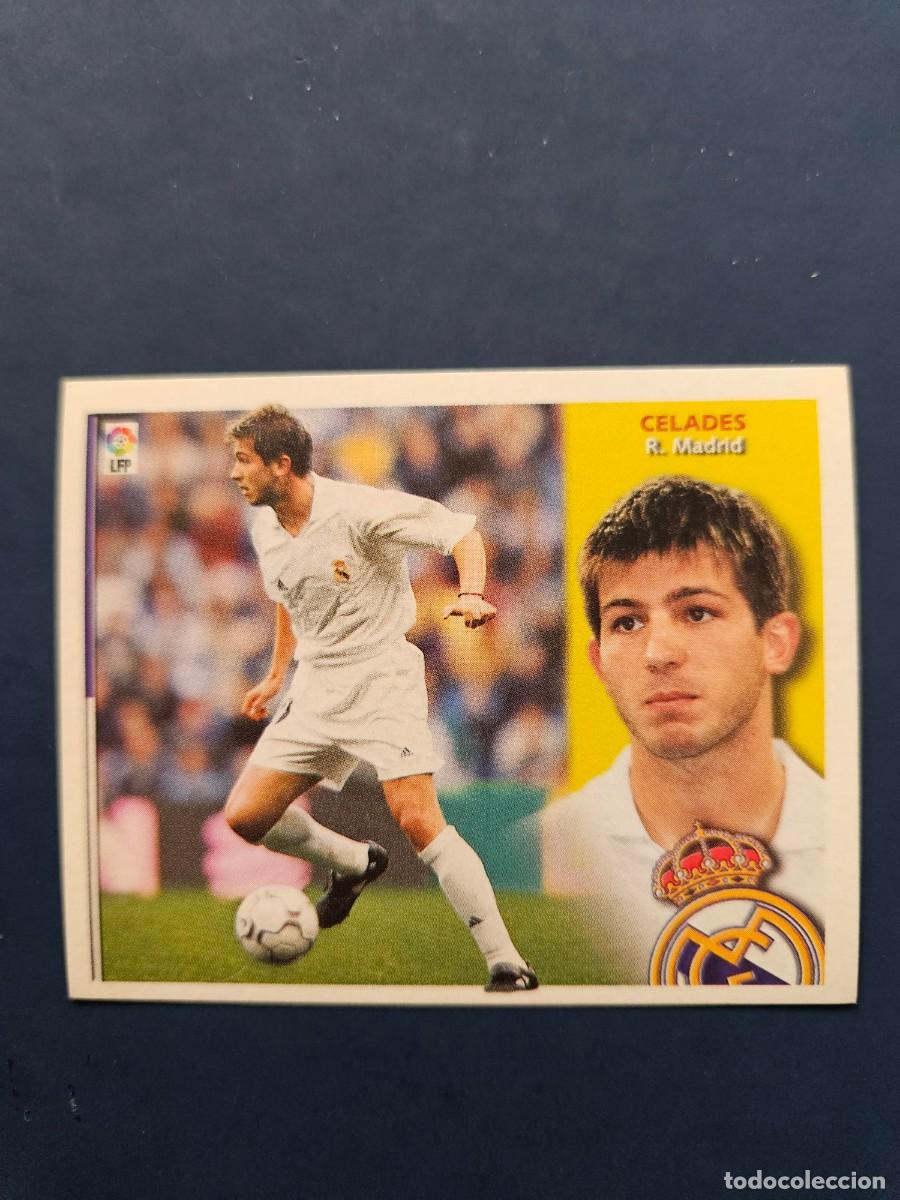 Football Stickers: CELADES REAL MADRID LIGA ESTE 02 03 2002 2003 SIN PEGAR NUNCA PEGADO
