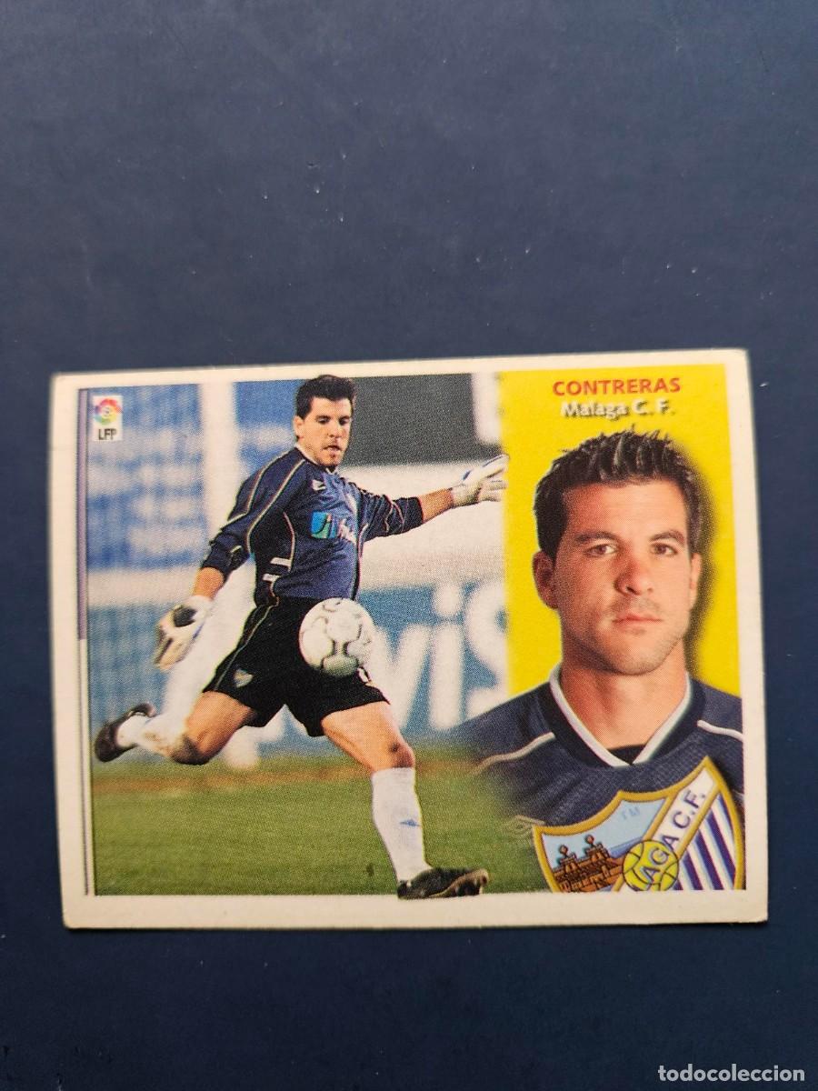 Football Stickers: CONTRERAS MALAGA LIGA ESTE 02 03 2002 2003 SIN PEGAR NUNCA PEGADO