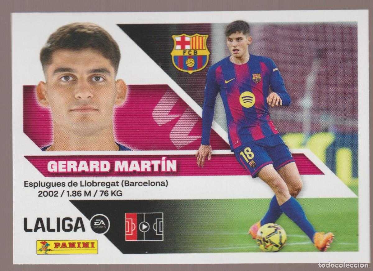 Football Stickers: N&ordm; 8 Gerard Martin - Barcelona Liga Este 26 27 Panini
