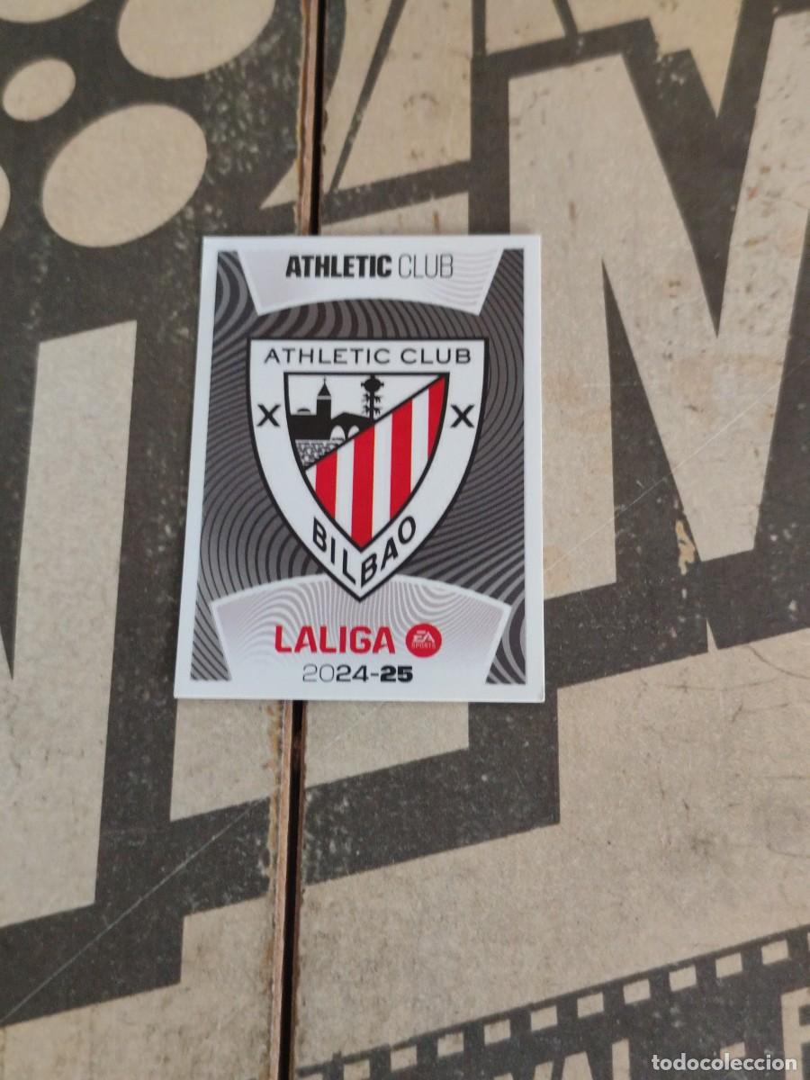 Football Stickers: Escudo N&deg; 1 Athletic Club de Bilbao Liga Este 24/25 sin pegar
