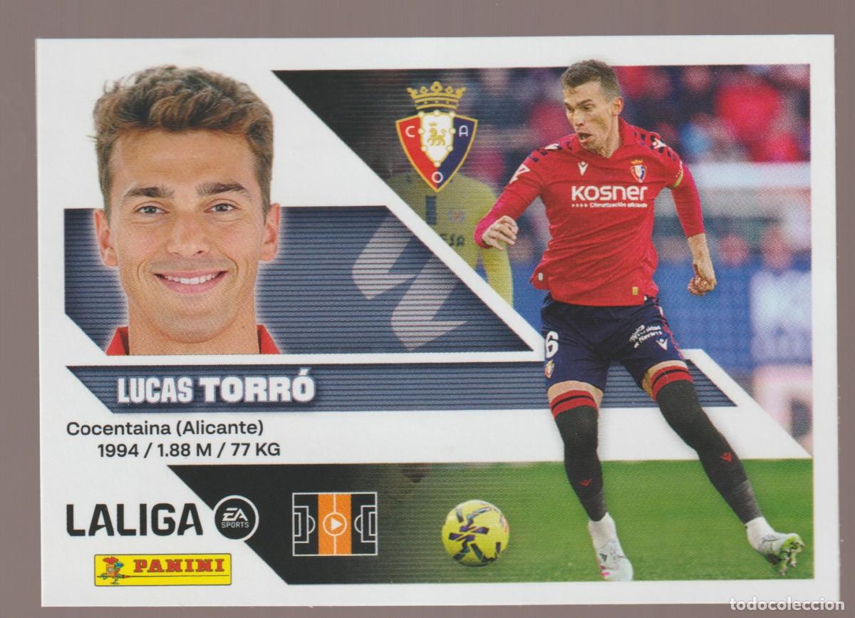 Football Stickers: N&ordm; 11 Lucas Torro - Osasuna Liga Este 26 27 Panini