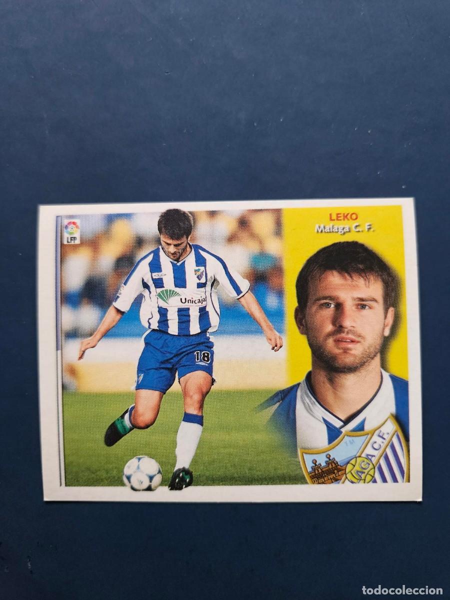 Football Stickers: LEKO MALAGA LIGA ESTE 02 03 2002 2003 SIN PEGAR NUNCA PEGADO