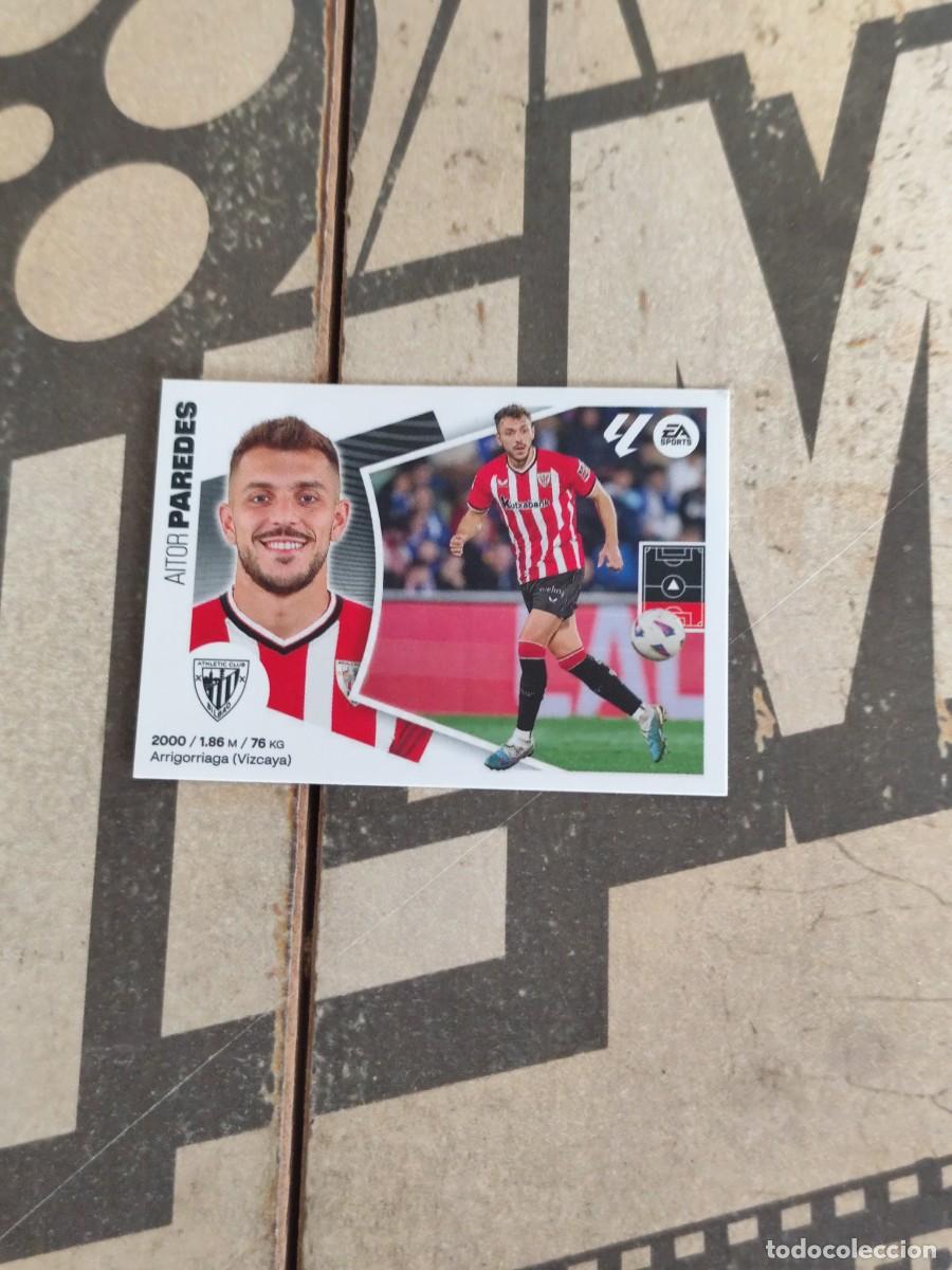 Cromos de f&uacute;tbol: Paredes N&deg; 8 Athletic Club de Bilbao Liga Este 24/25 sin pegar
