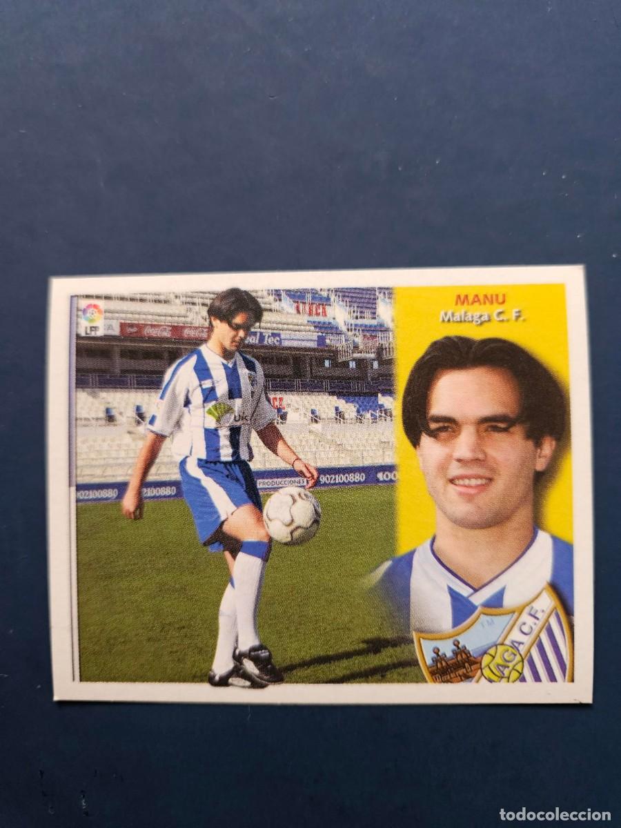 Fu&szlig;ball-Sticker: MANU MALAGA LIGA ESTE 02 03 2002 2003 SIN PEGAR NUNCA PEGADO