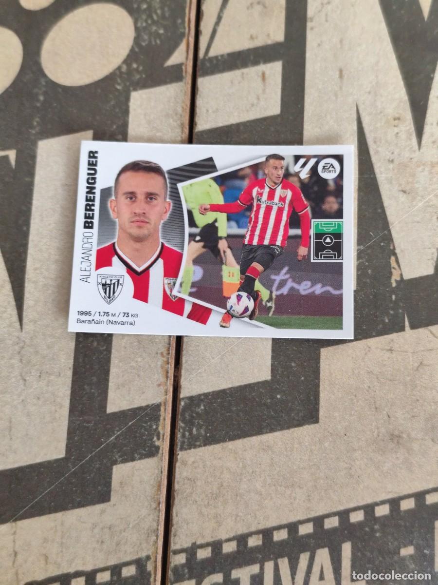 Cromos de f&uacute;tbol: Berenguer N&deg; 17 Athletic Club de Bilbao Liga Este 24/25 sin pegar