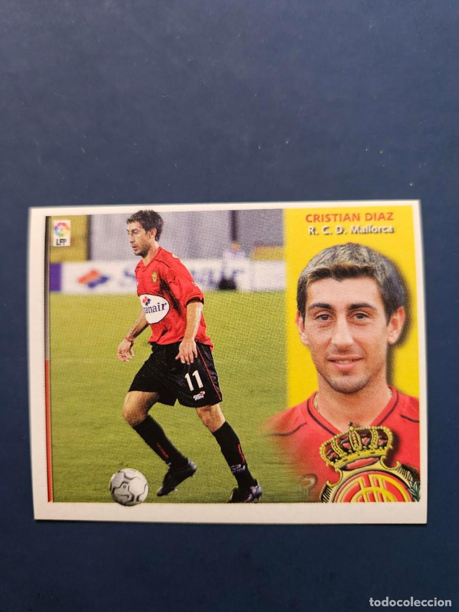 Cromos de f&uacute;tbol: CRISTIAN DIAZ MALLORCA LIGA ESTE 02 03 2002 2003 SIN PEGAR NUNCA PEGADO