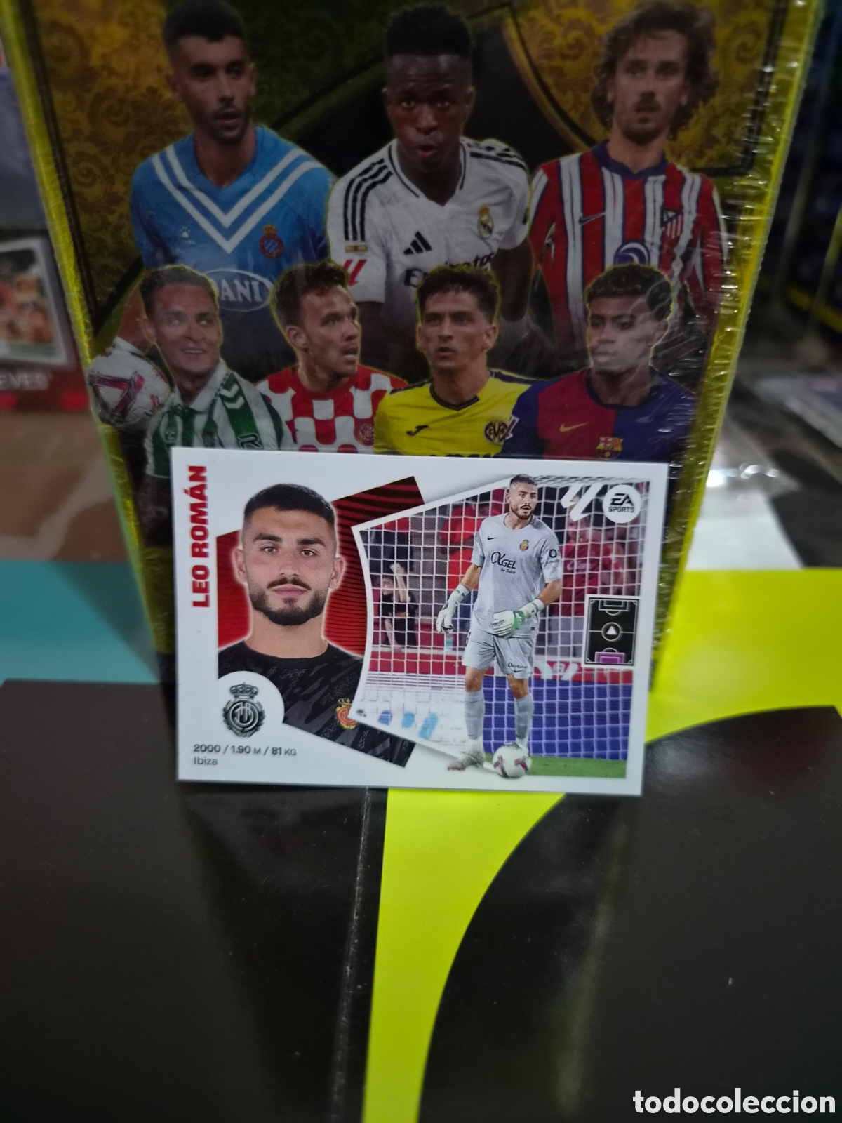 Cromos de f&uacute;tbol: N&deg;3Bis Mallorca Leo Rom&aacute;n Liga Este 24/25
