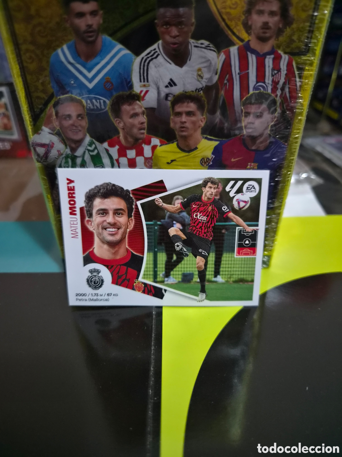 Cromos de f&uacute;tbol: N&deg;6Bis Mallorca Morey Liga Este 24/25
