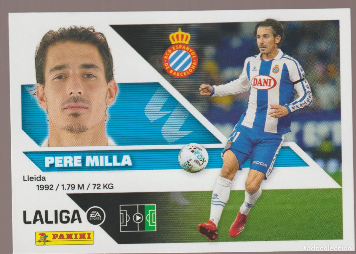Cromos de f&uacute;tbol: N&ordm; 17 Pere Milla - Espa&ntilde;ol Liga Este 26 27 Panini