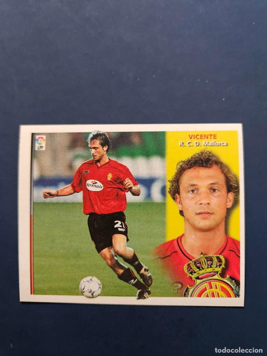 Cromos de f&uacute;tbol: VICENTE MALLORCA LIGA ESTE 02 03 2002 2003 SIN PEGAR NUNCA PEGADO