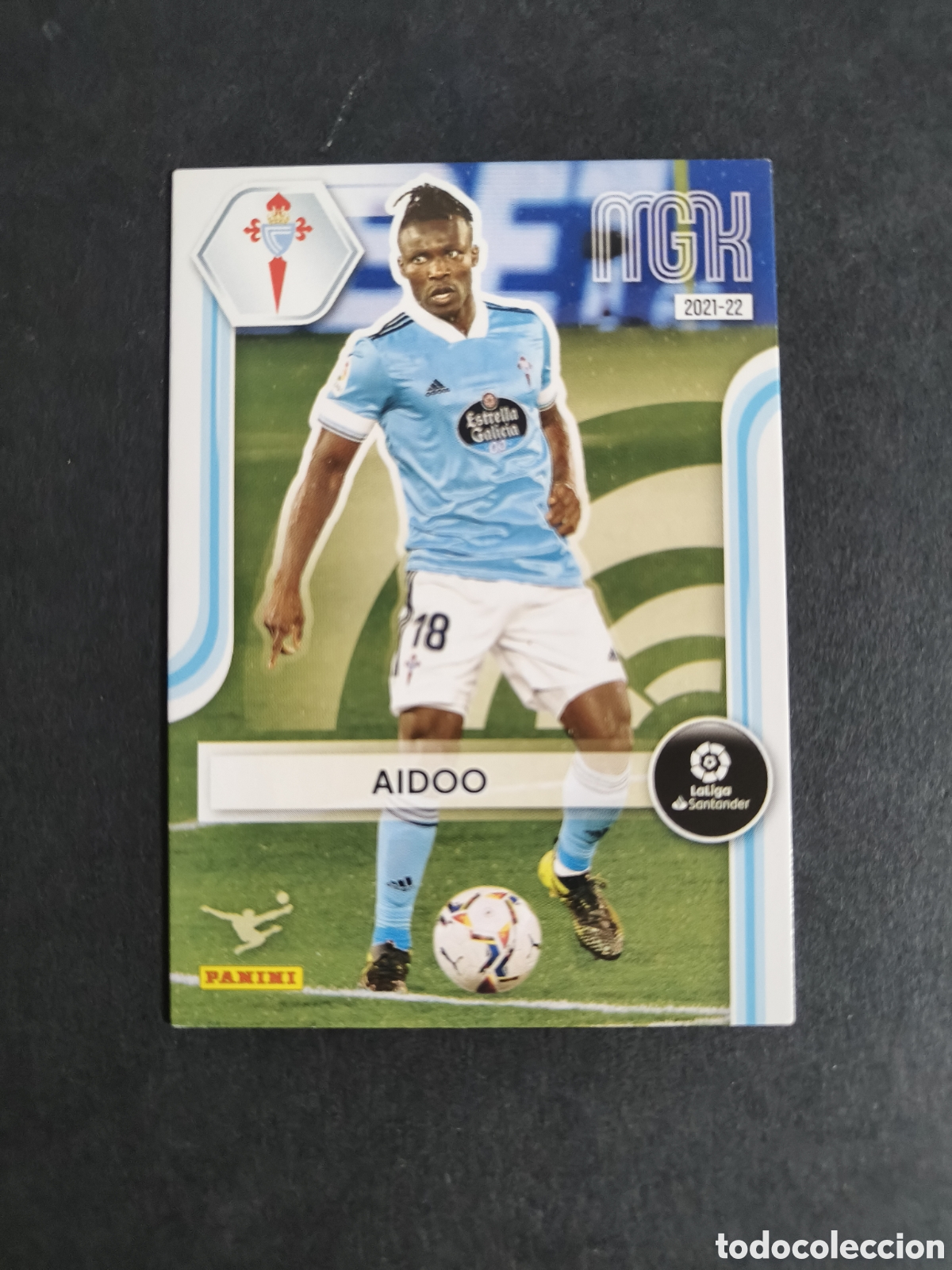 Cromos de f&uacute;tbol: Megacracks 2021/22 114 Aidoo Celta