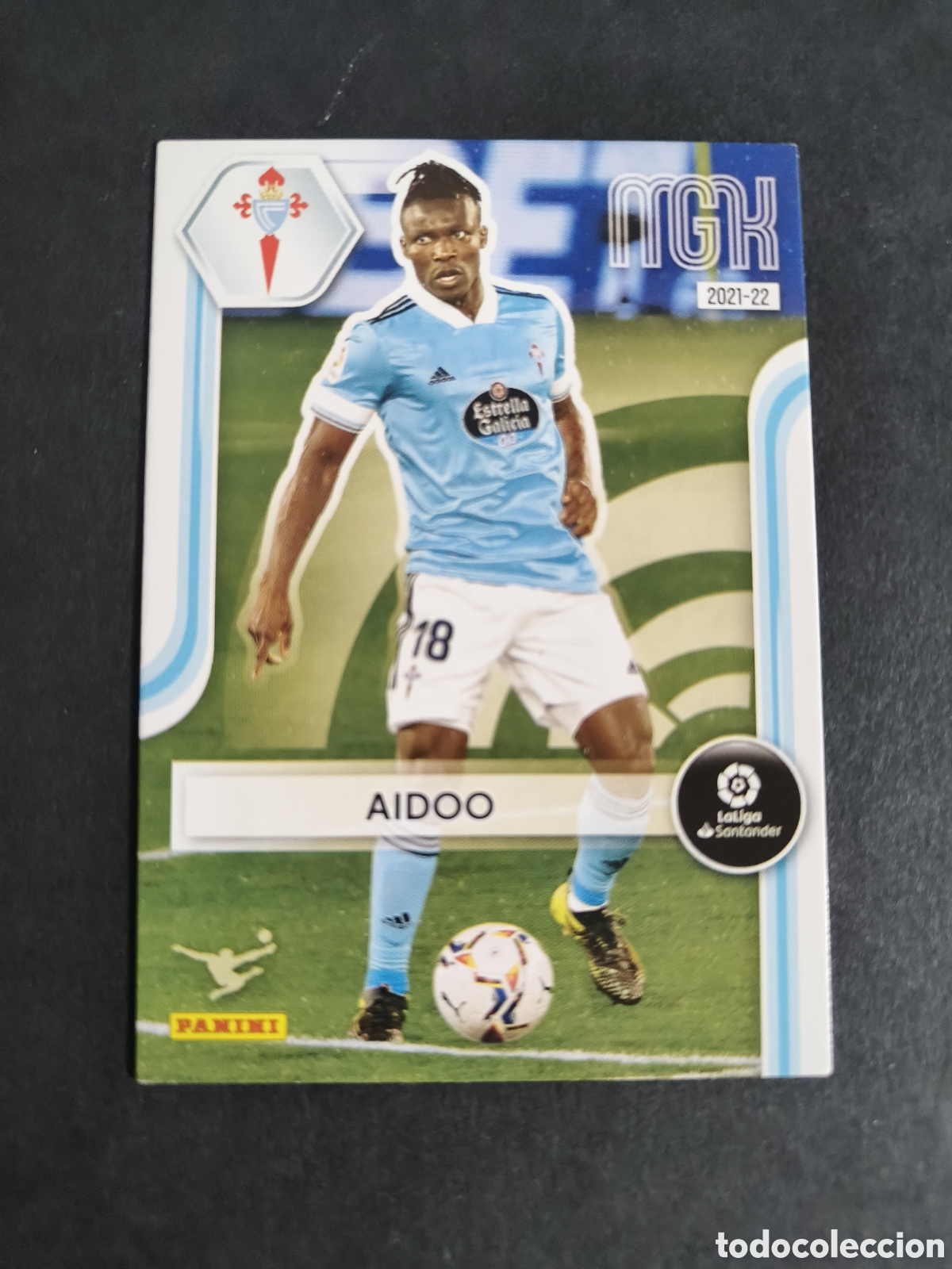 Cromos de f&uacute;tbol: Megacracks 2021/22 114 Aidoo Celta