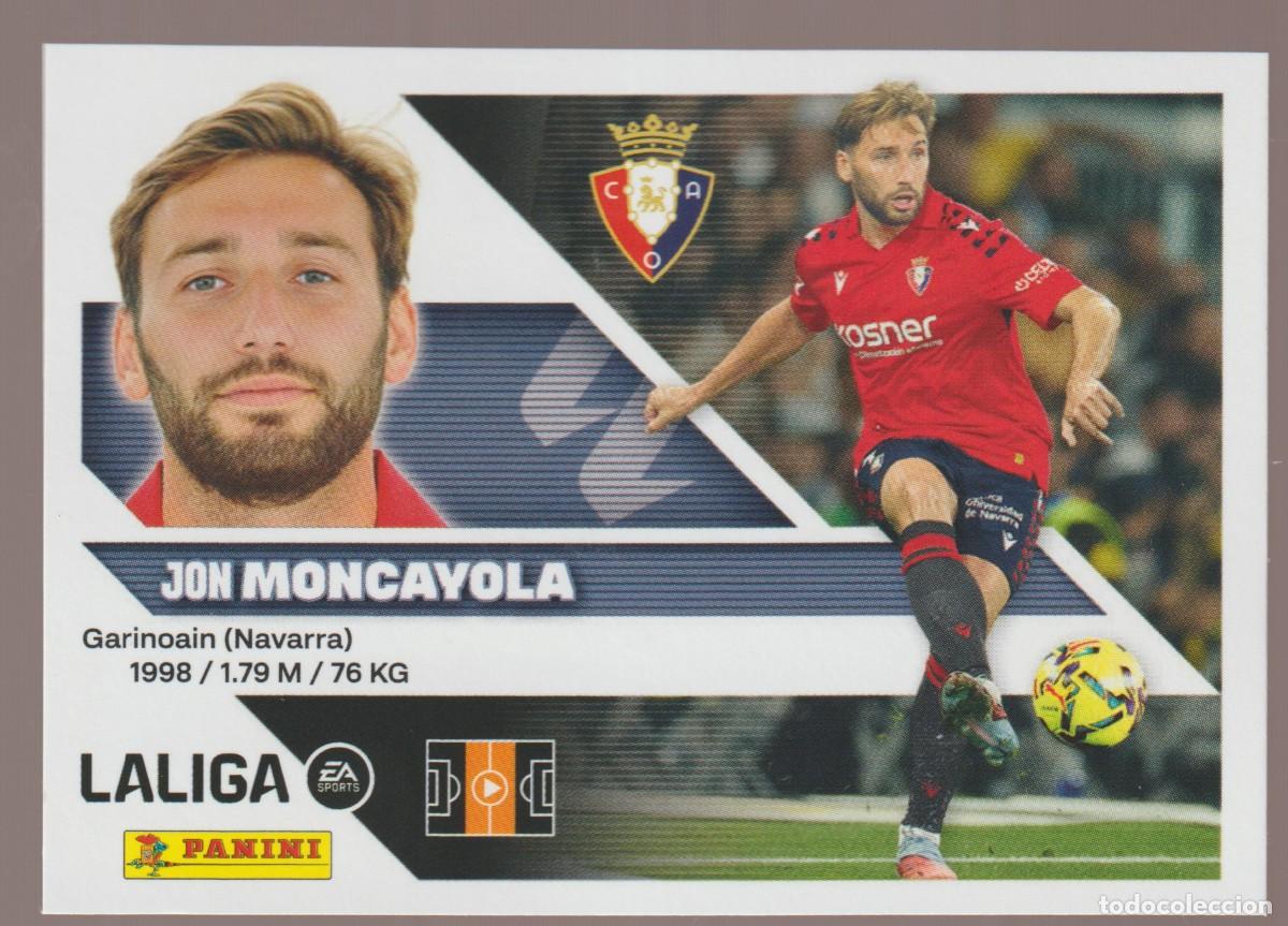 Fu&szlig;ball-Sticker: N&ordm; 12 Moncayola - Osasuna Liga Este 26 27 Panini
