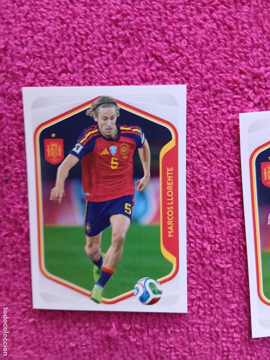 Fu&szlig;ball-Sticker: espa&ntilde;a 2026 17 marco llorentel selecci&oacute;n espa&ntilde;ola panini carrefour family mundial de futbol