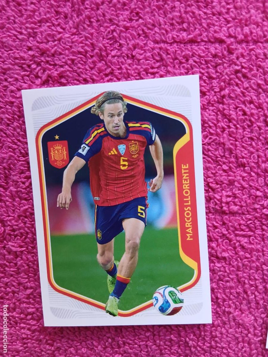 Fu&szlig;ball-Sticker: espa&ntilde;a 2026 17 marco llorente selecci&oacute;n espa&ntilde;ola panini carrefour family mundial de futbol