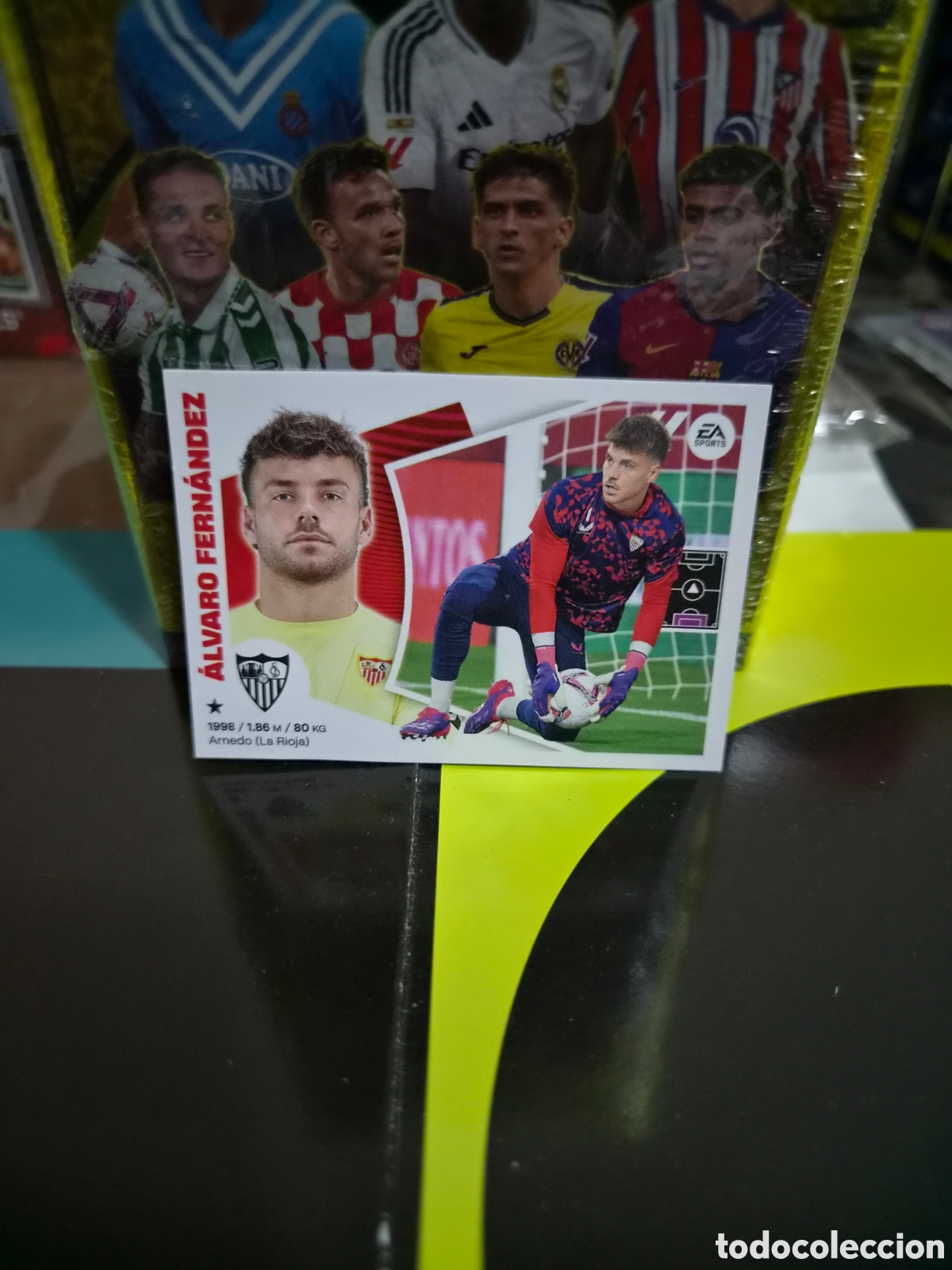 Fu&szlig;ball-Sticker: N&deg;4Bis Sevilla Alvaro Fern&aacute;ndez Liga Este 24/25