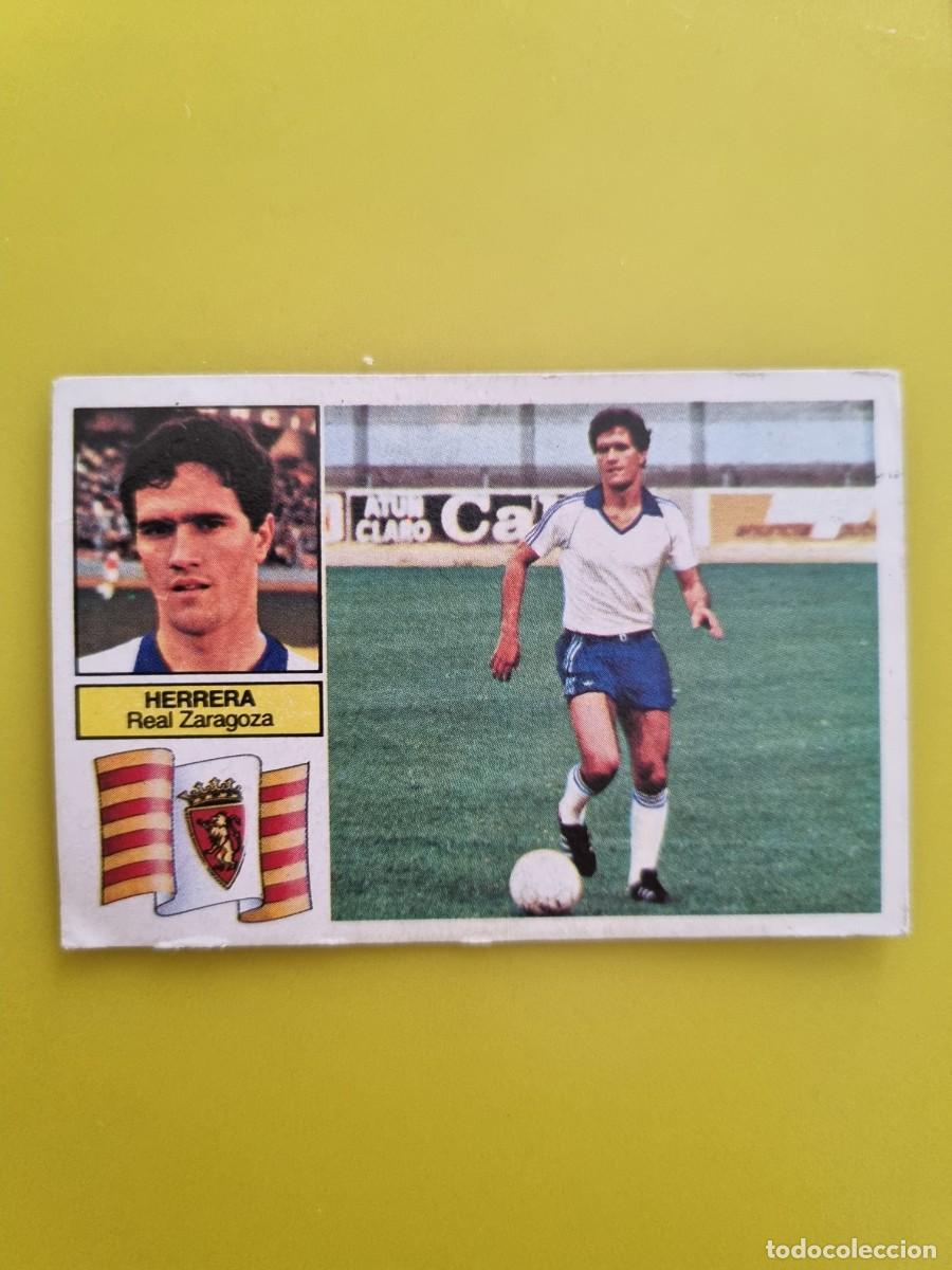 Fu&szlig;ball-Sticker: CROMO LIGA ESTE 82 83 1982 1983 NUNCA PEGADO SIN PEGAR HERRERA REAL ZARAGOZA AR826