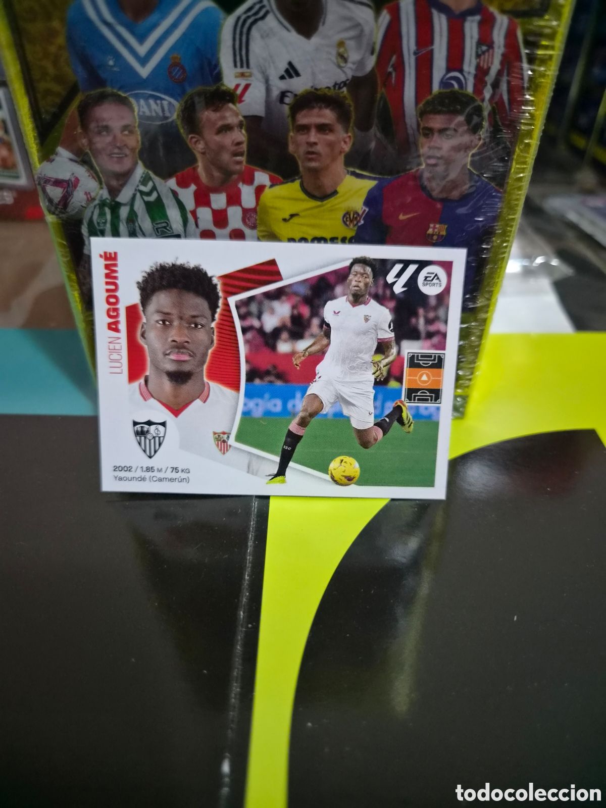 Figurine di Calcio: N&deg;14Bis Sevilla Agoume Liga Este 24/25