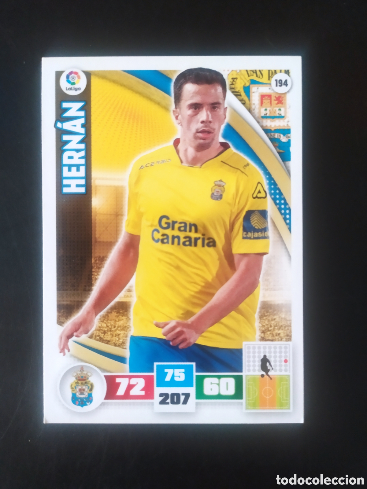 Figurine di Calcio: Adrenalyn 2015 2016 15 16 panini Hern&aacute;n n&deg; 194 Las Palmas