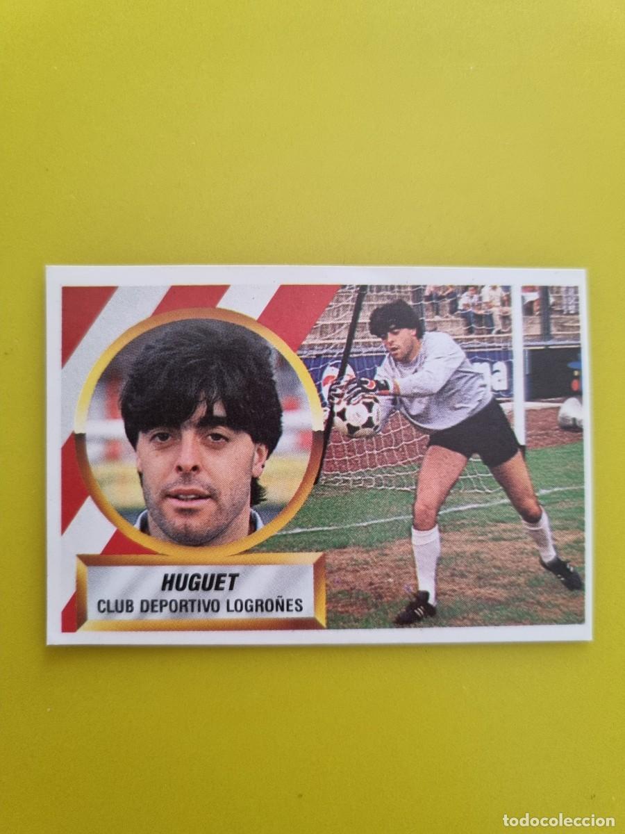 Figurine di Calcio: CROMO LIGA ESTE 88 89 1988 1989 HUGUET LOGRO&Ntilde;ES N&ordm;2 AR826
