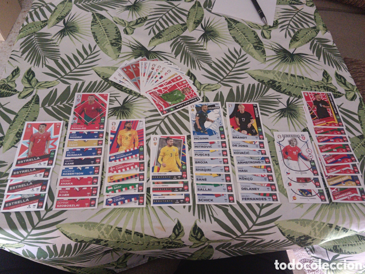 Figurine di Calcio: UEFA Euro 2024 topps Lidl