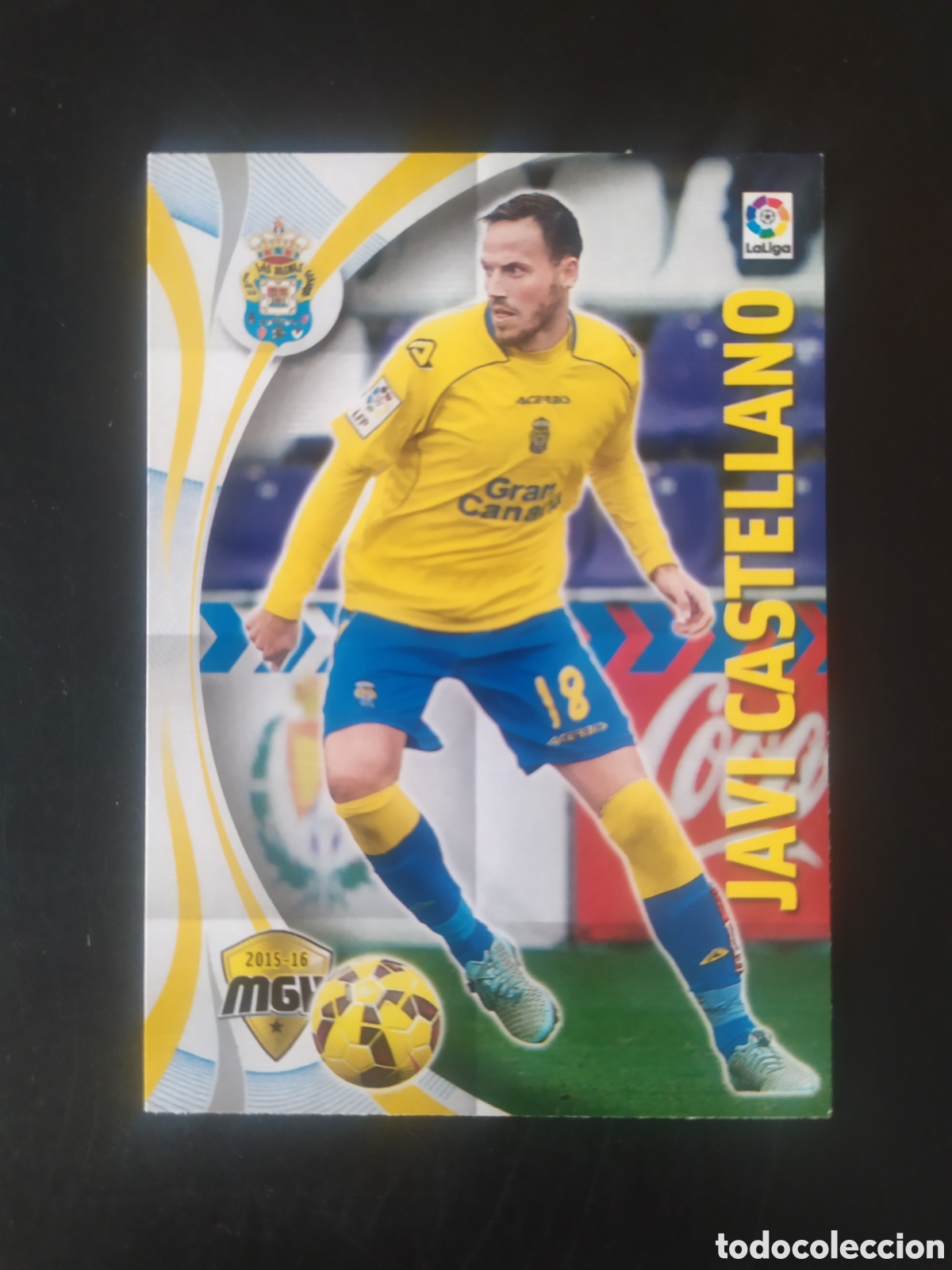 Figurine di Calcio: Megacracks 2015 2016 15 16 panini Javi Castellano n&deg; 281 Las Palmas