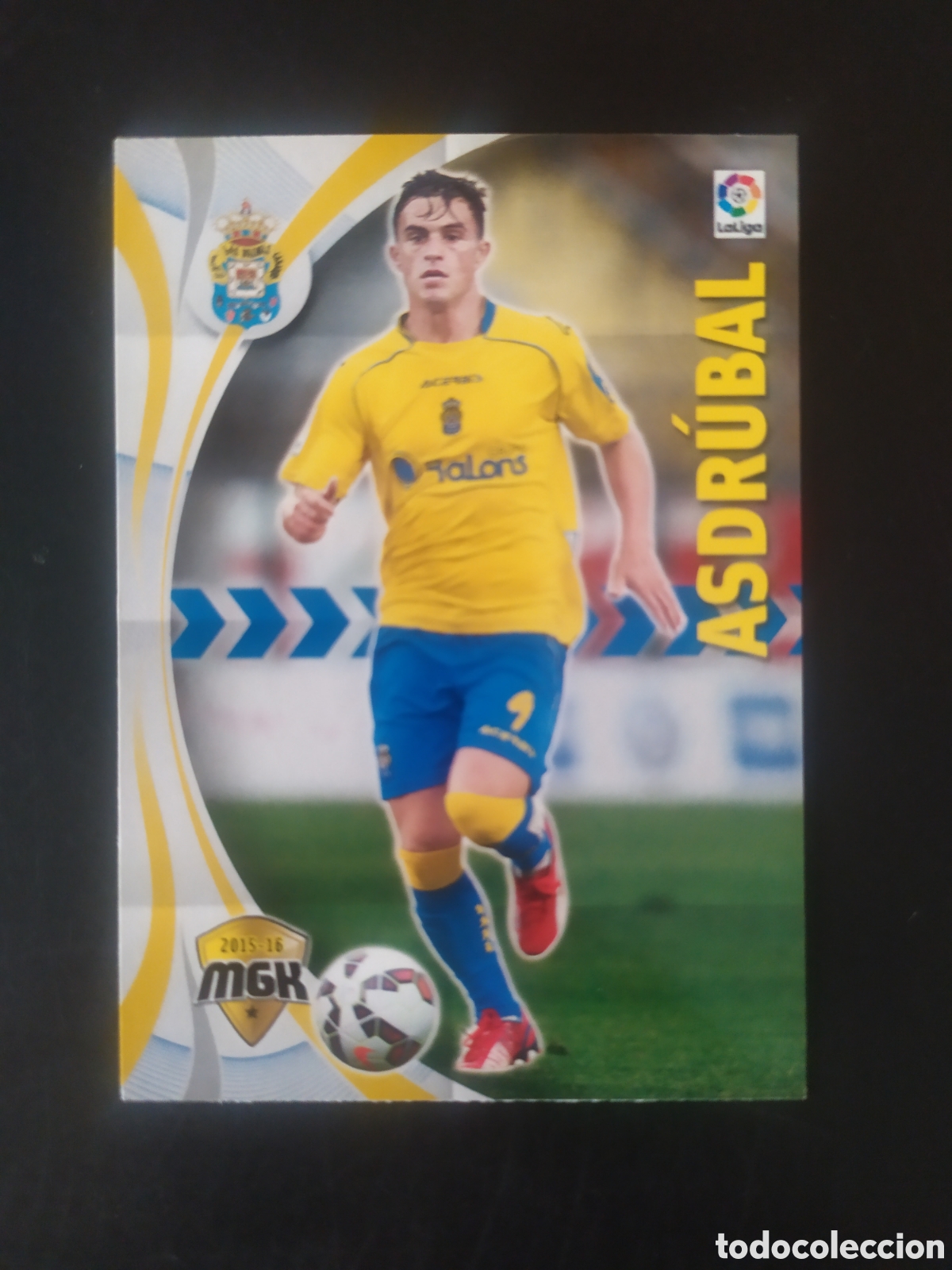 Figurine di Calcio: Megacracks 2015 2016 15 16 panini Asdr&uacute;bal n&deg; 291 Las Palmas