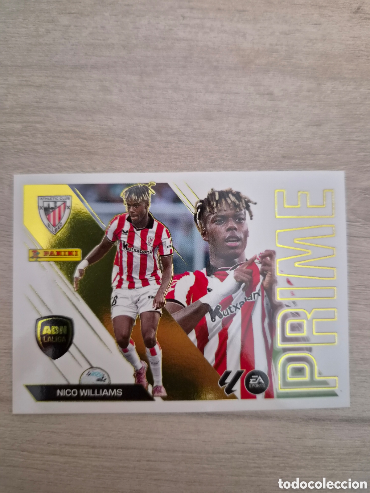 Figurine di Calcio: N&deg;10 Prime Nico Williams Liga Este 26/27