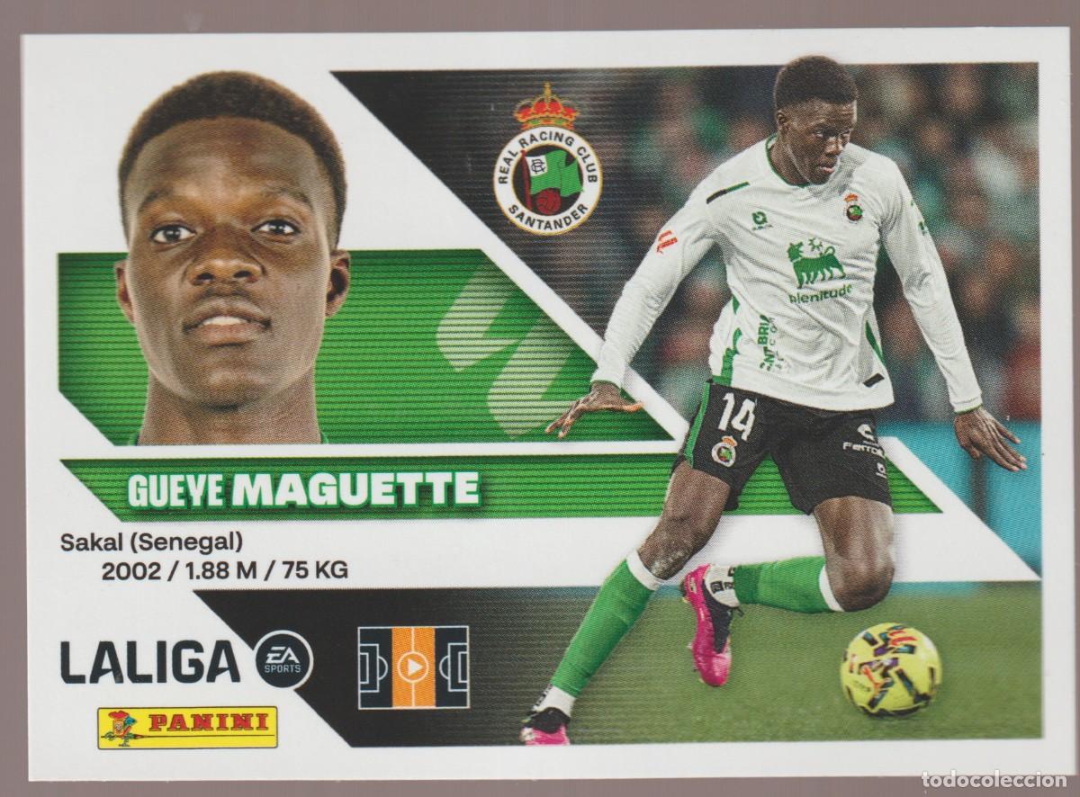 Figurine di Calcio: N&ordm; 11 Maguette - Racing de Santander Liga Este 26 27 Panini