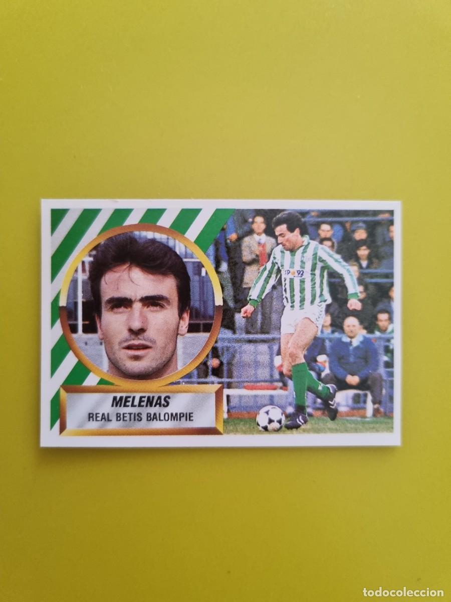Figurine di Calcio: CROMO LIGA ESTE 88 89 1988 1989 NUNCA PEGADO SIN PEGAR MELENAS REAL BETIS N&ordm;15 AR826