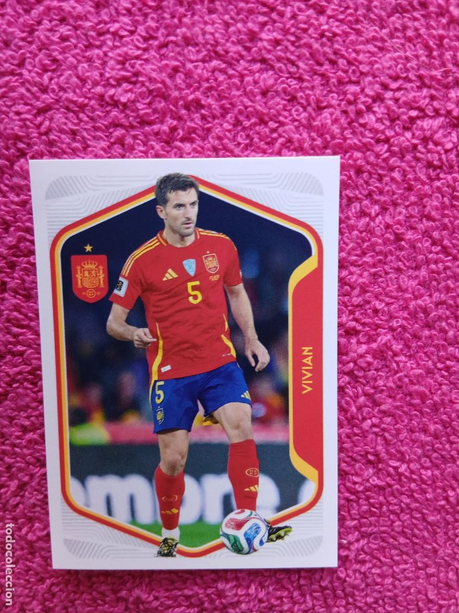 Figurine di Calcio: espa&ntilde;a 2026 18 vivi&aacute;n selecci&oacute;n espa&ntilde;ola panini carrefour family mundial de futbol