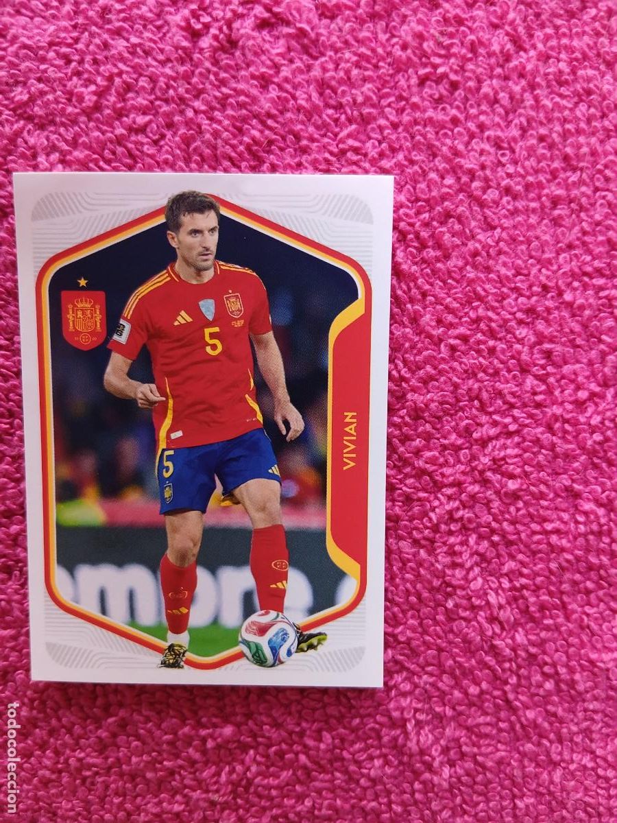 Figurine di Calcio: espa&ntilde;a 2026 18 vivi&aacute;n selecci&oacute;n espa&ntilde;ola panini carrefour family mundial de futbol