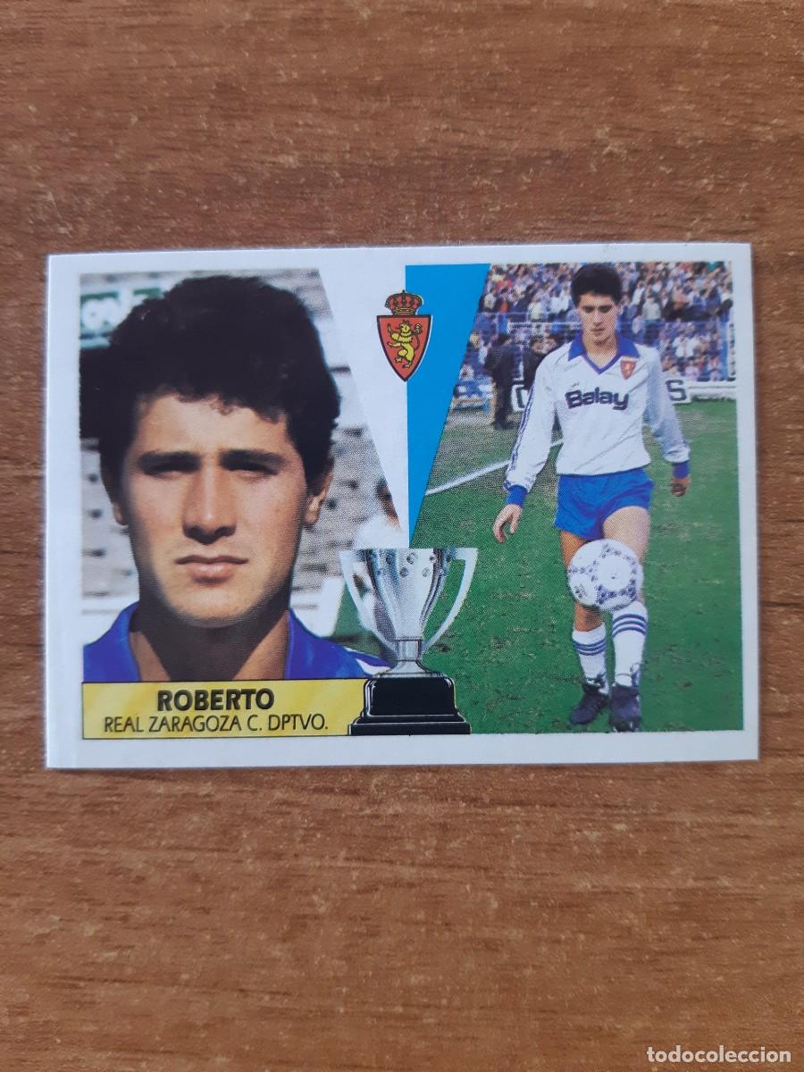Figurine di Calcio: Roberto (Zaragoza) liga 87-88 ESTE. Nunca pegado, NUEVO