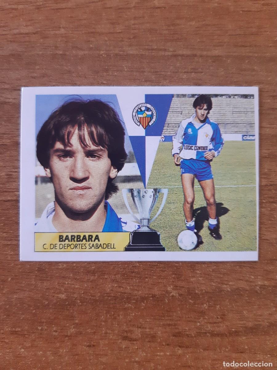 Figurine di Calcio: Barbara (Sabadell) liga 87-88 ESTE. Nunca pegado, NUEVO