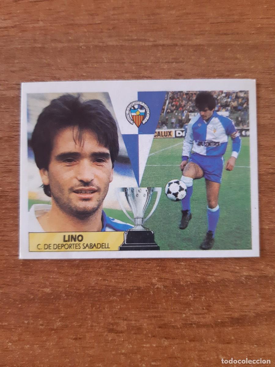 Figurine di Calcio: Lino (Sabadell) liga 87-88 ESTE. Nunca pegado, NUEVO